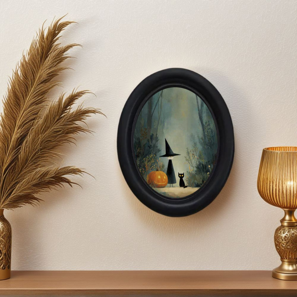 Office Furniture And Design - A 3D Vintage Halloween Witch and