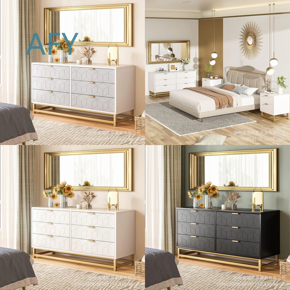 Office Furniture Ikea - New Custom Wooden Six Drawer Dresser