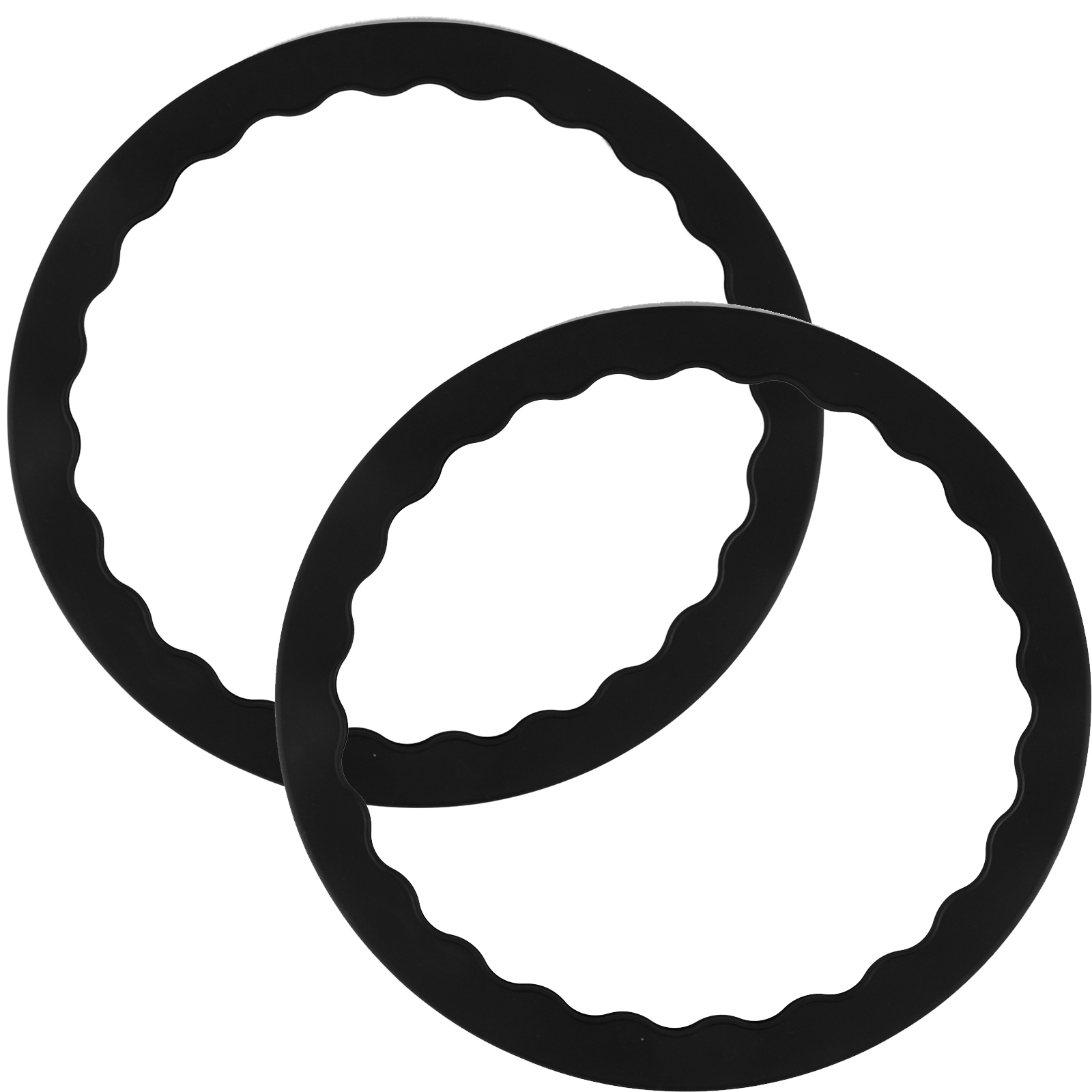 Office Furniture Loft - 2pcs Chair Leg Caps Rubber Floor
