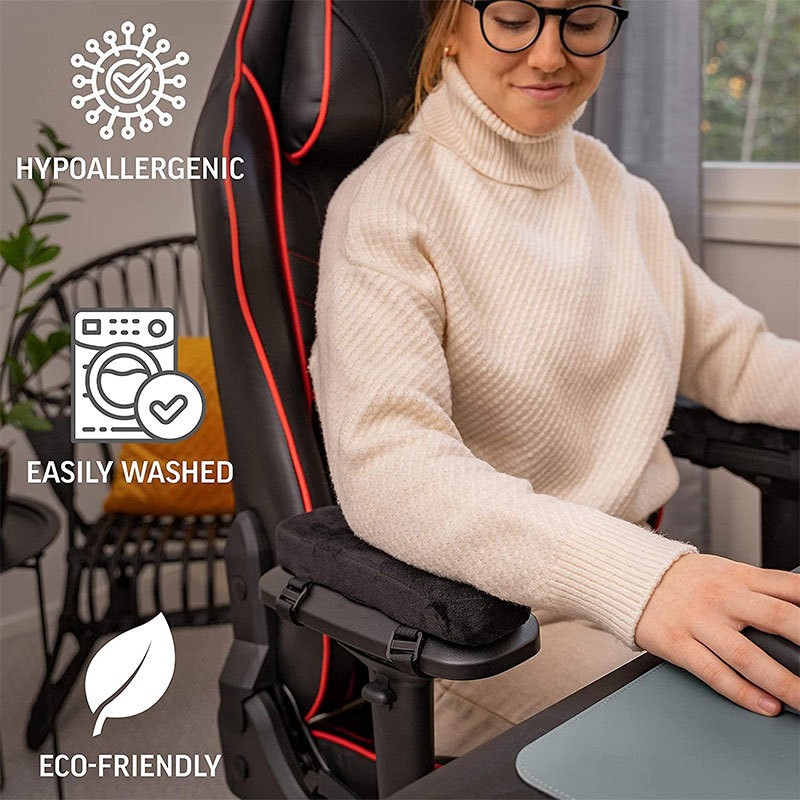 Memory Foam Armrest Pads for O - огляд і ціна Visitor Chair Padded