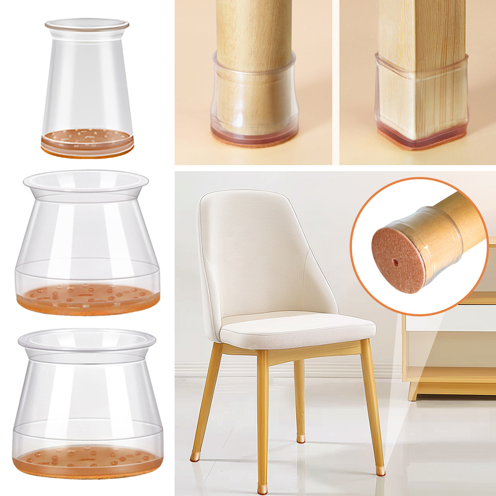 8pcs/Set Round Chair Leg Cover - огляд і ціна Visitor Chair Padded