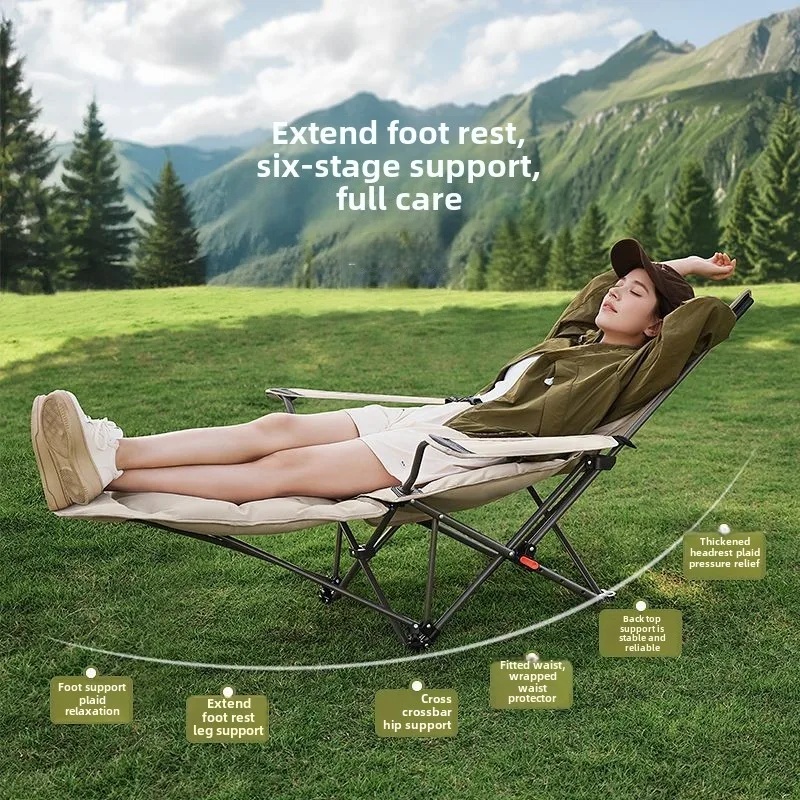 Folding Camping Chair Recliner - огляд і ціна Visitor Chair Padded
