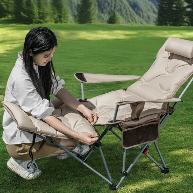 Folding Camping Chair Recliner - огляд і ціна Visitor Chair Padded
