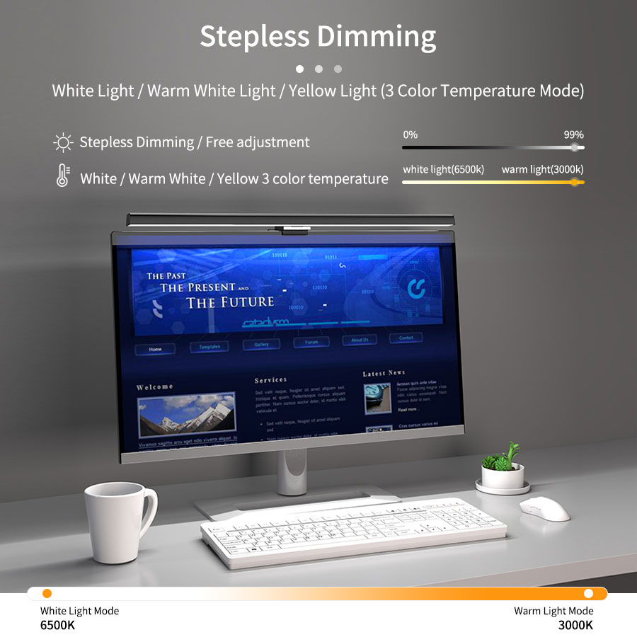 50cm LED Monitor Light Bar Scr - огляд і ціна Office Furniture And Design