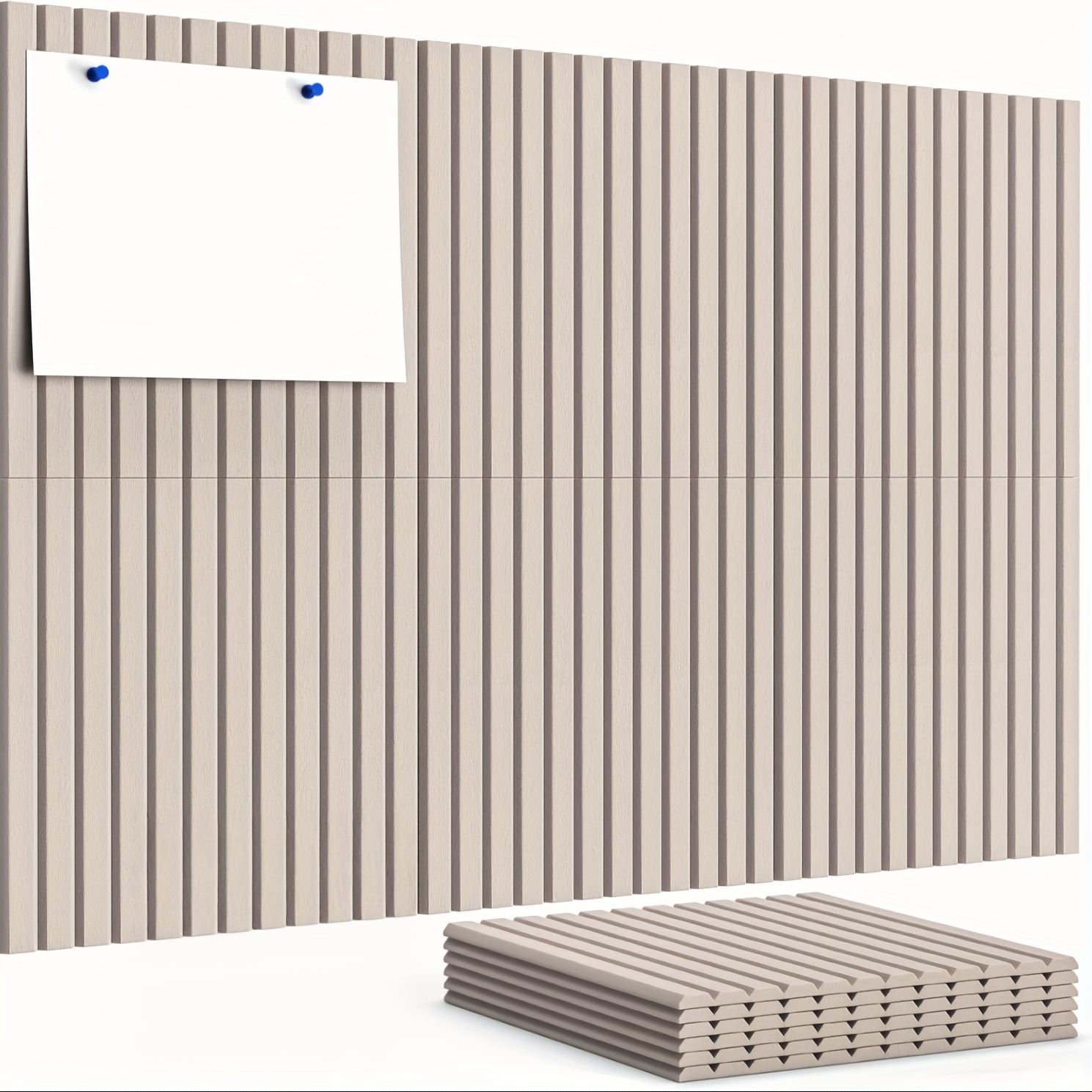 6 PCS Felt Wall Tiles, Cork Bu - огляд і ціна Office Furniture Online