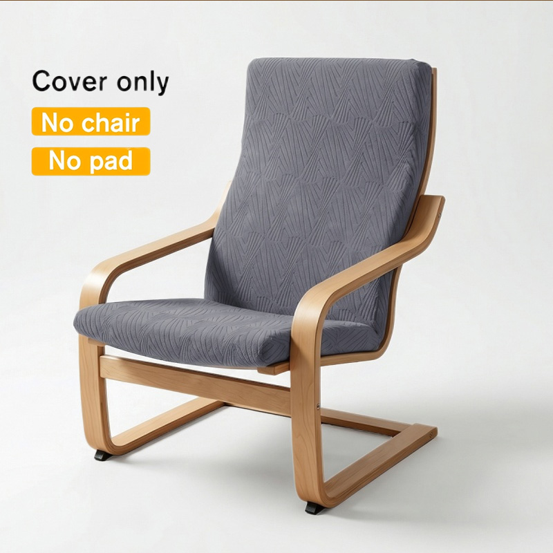1PC Jacquard Chair Pad Slipcov - огляд і ціна Visitor Chair Padded