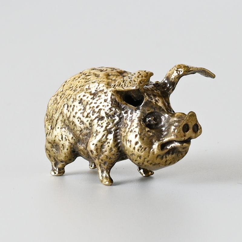Vintage Brass Pig Small Orname - огляд і ціна Office Furniture Loft