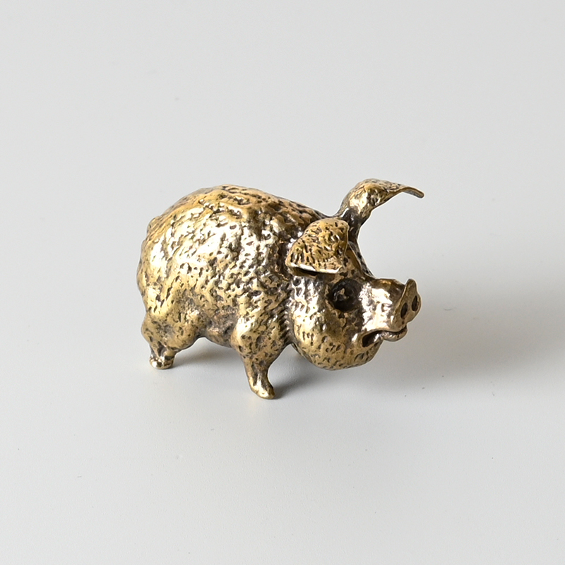 Vintage Brass Pig Small Orname - огляд і ціна Office Furniture Loft