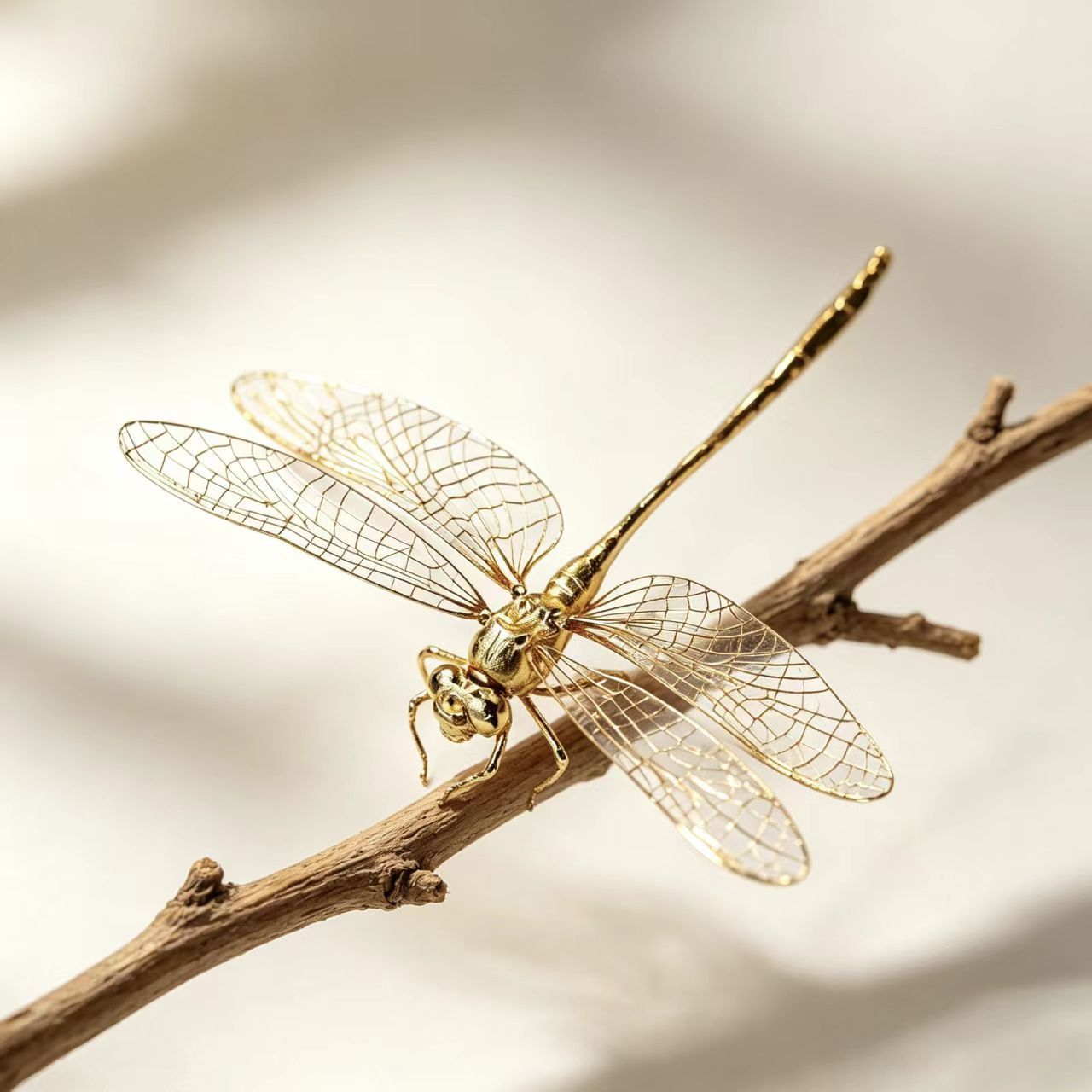 Vintage Brass Dragonfly Figuri - огляд і ціна Office Furniture Hon