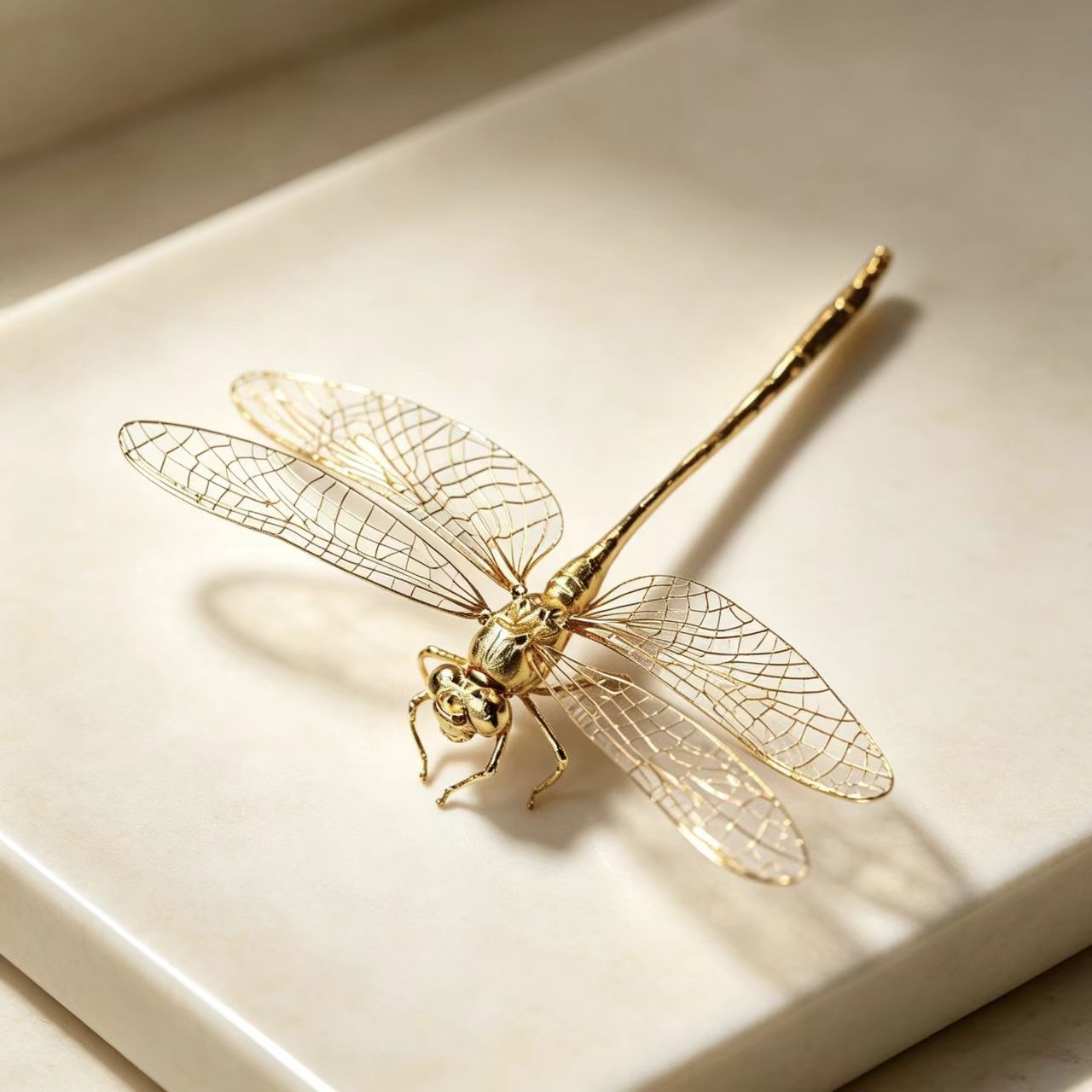 Vintage Brass Dragonfly Figuri - огляд і ціна Office Furniture Hon