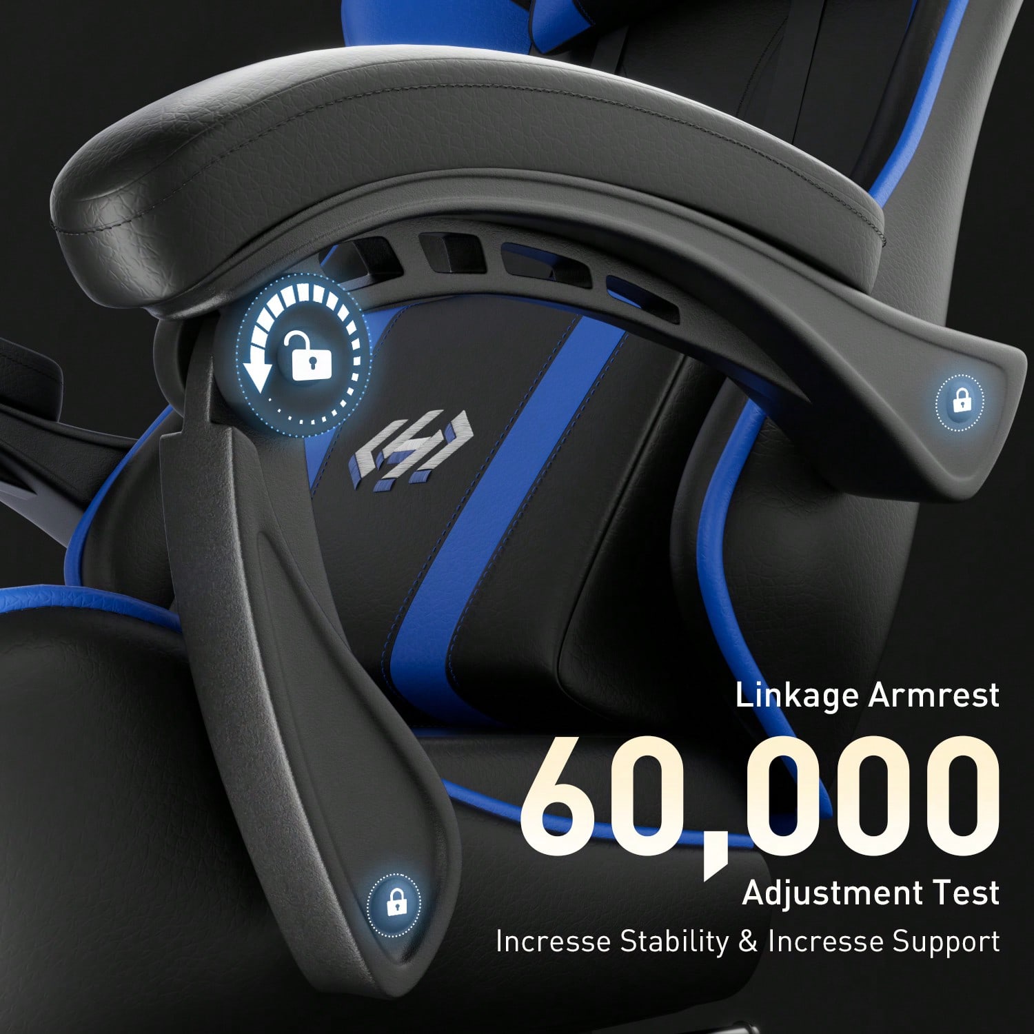 HLDIRECT Gaming Chair, Ergonom - огляд і ціна Office Furniture Loft