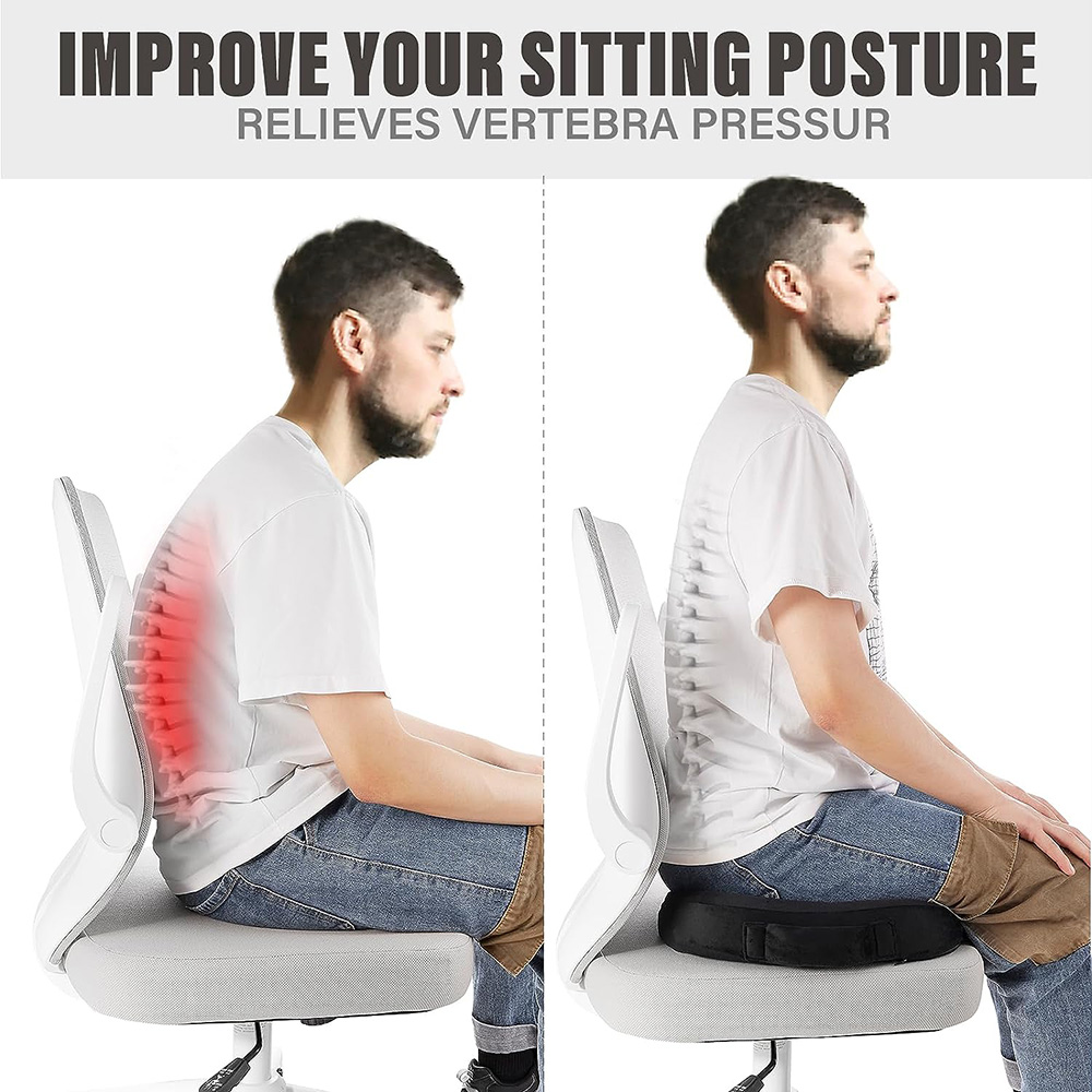 Travel Seat Cushion Memory Foa - огляд і ціна Visitor Chair Padded