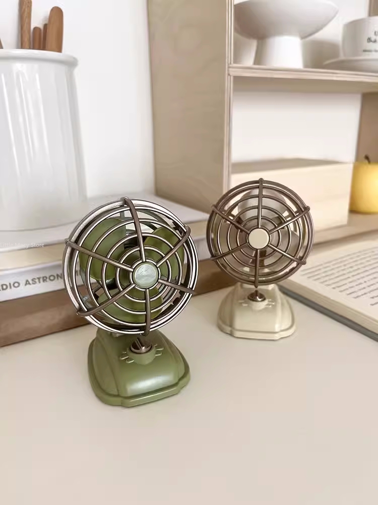 Retro Desktop Small Fan USB Ch - огляд і ціна Office Furniture Loft