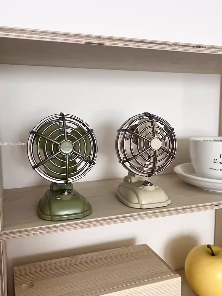 Retro Desktop Small Fan USB Ch - огляд і ціна Office Furniture Loft
